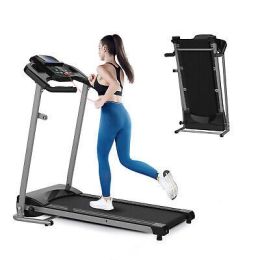 Folding Treadmill for Small Apartment, Electric Motorized Running Machine Gym