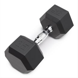 Marcy Inspire Rubber Hex Dumbbell 35 lbs SINGLE
